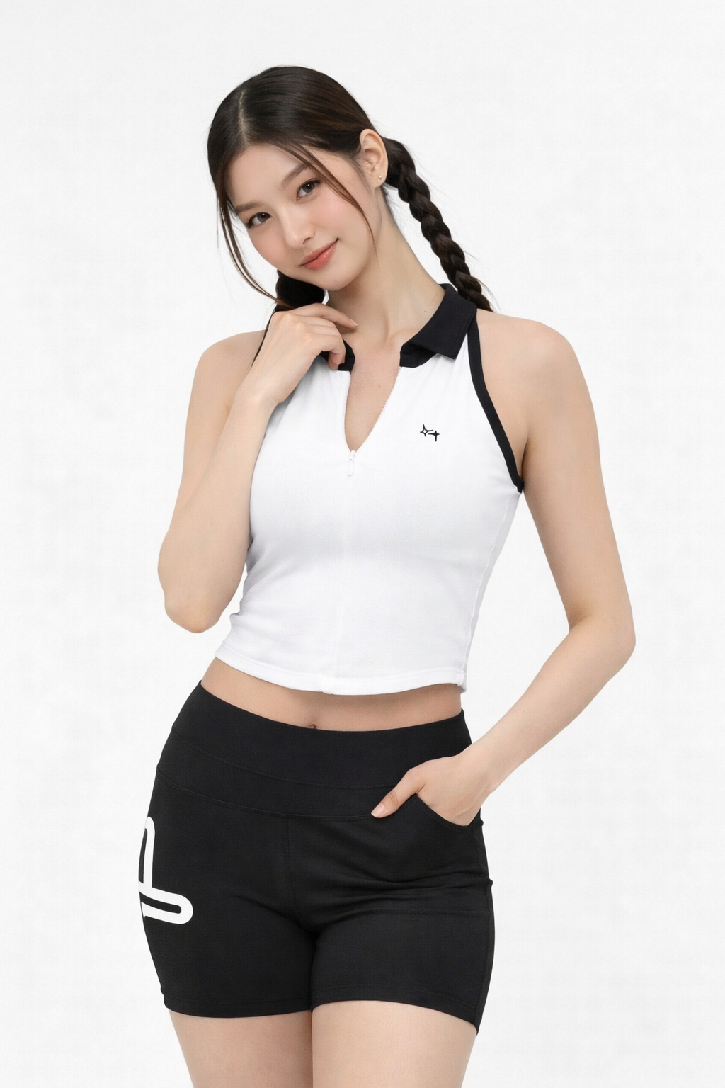 Ava Bicolour Top
