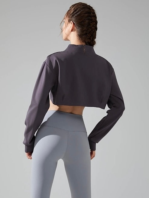 Ayla Zip-up Cropped Jacket