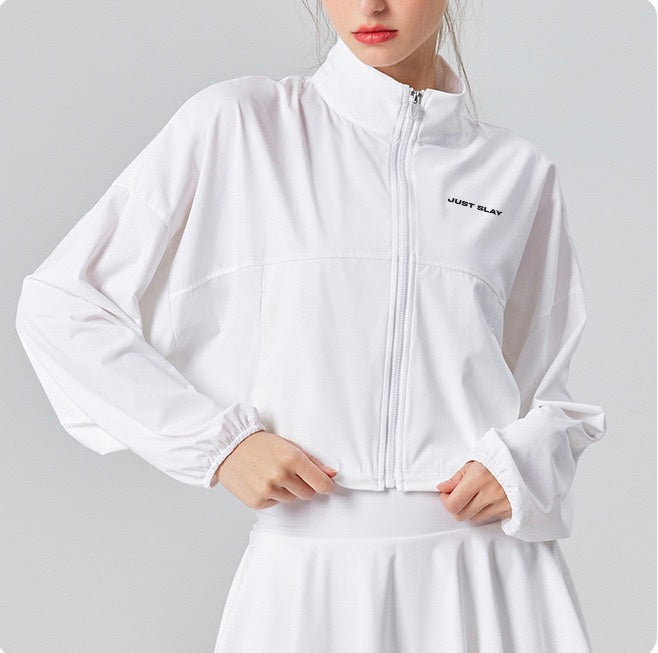 UV Oversized Drawstring Jacket