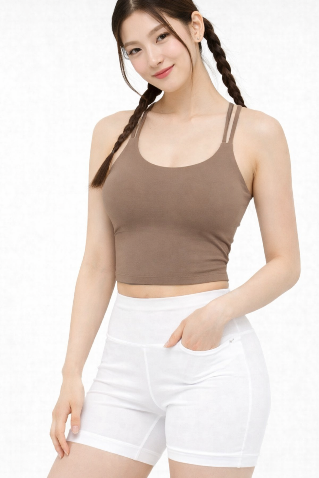 Double Strap Sleeveless Top