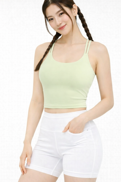 Double Strap Sleeveless Top