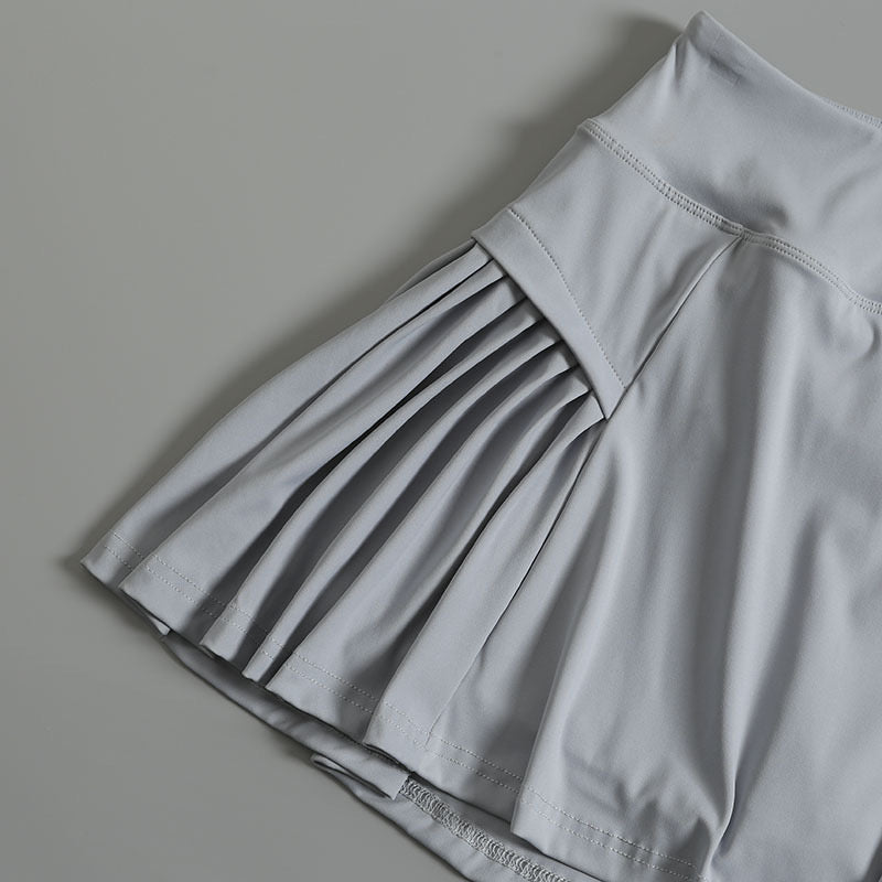 Side Pleated Skirt