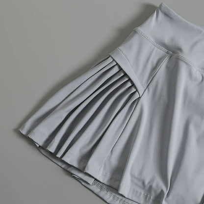 Side Pleated Skirt