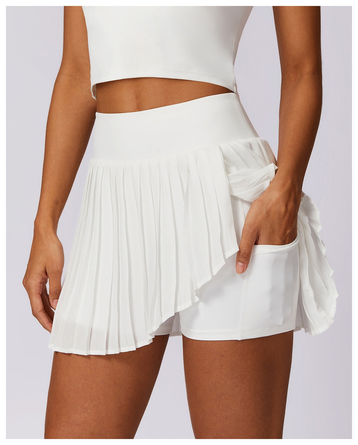 Alicia Asymmetrical Skort