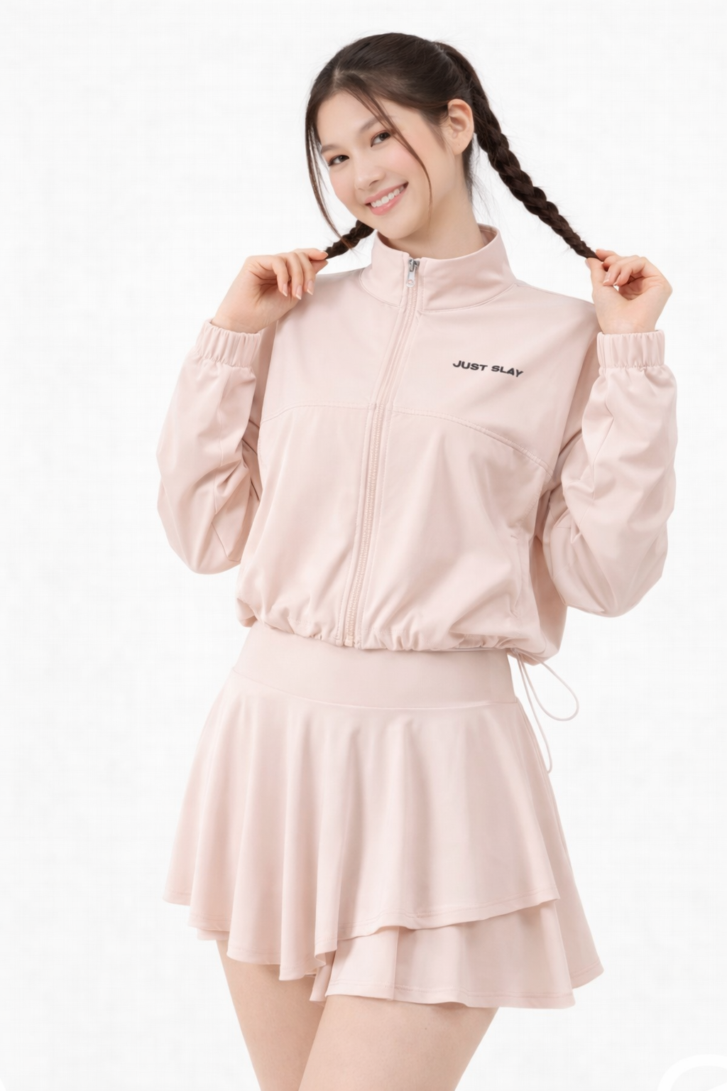 UV Oversized Drawstring Jacket