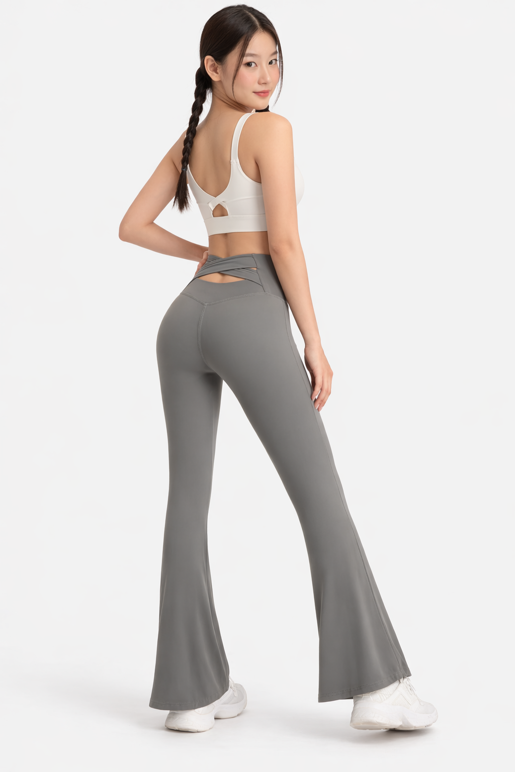 Cross Back Bell Bottom
