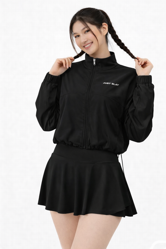 UV Oversized Drawstring Jacket