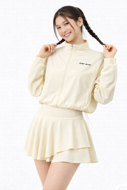 UV Oversized Drawstring Jacket