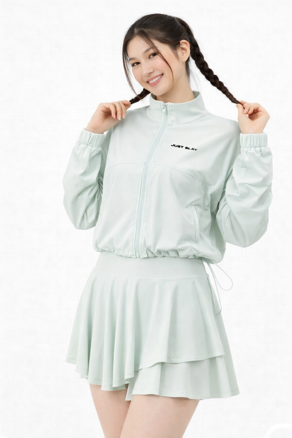 UV Oversized Drawstring Jacket