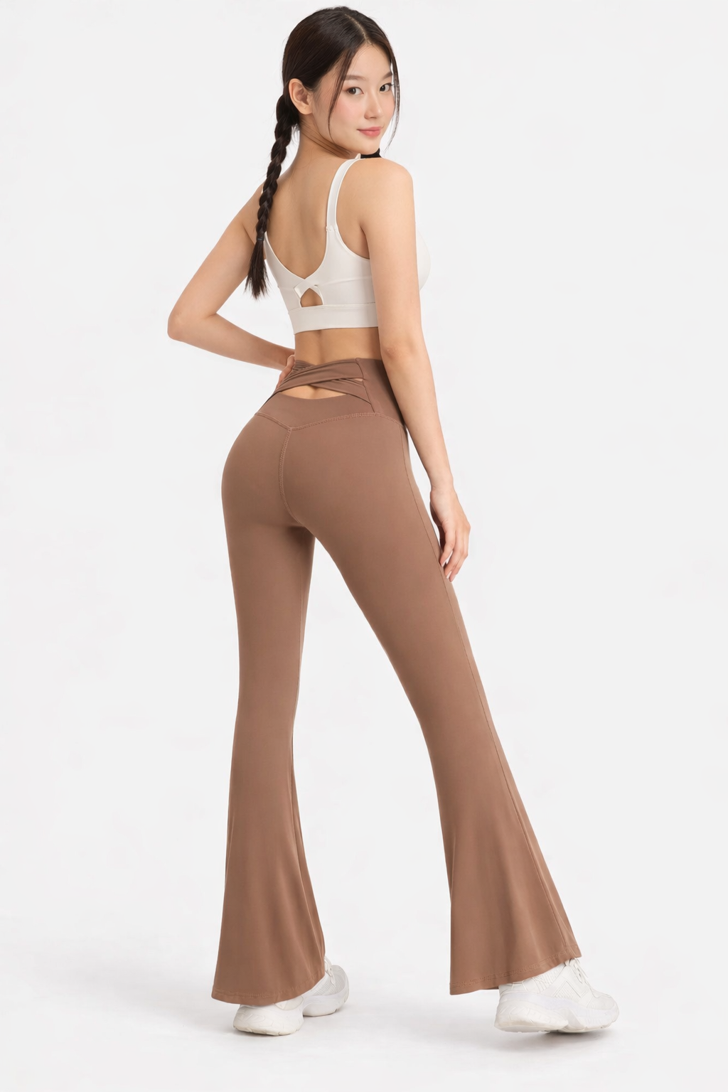 Cross Back Bell Bottom