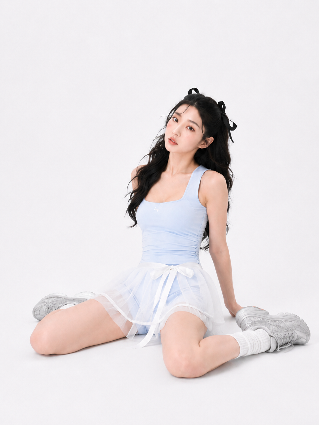 Elena Square Neck Top