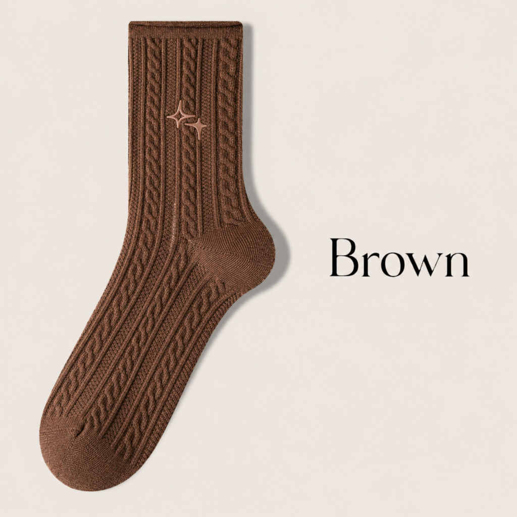 Twist Print Socks