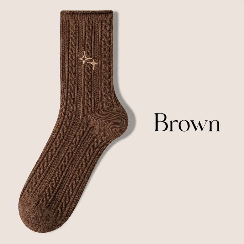 Twist Print Socks