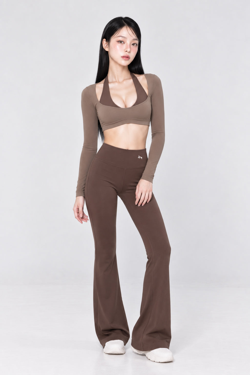 Elara Dual-Layer Crop Top