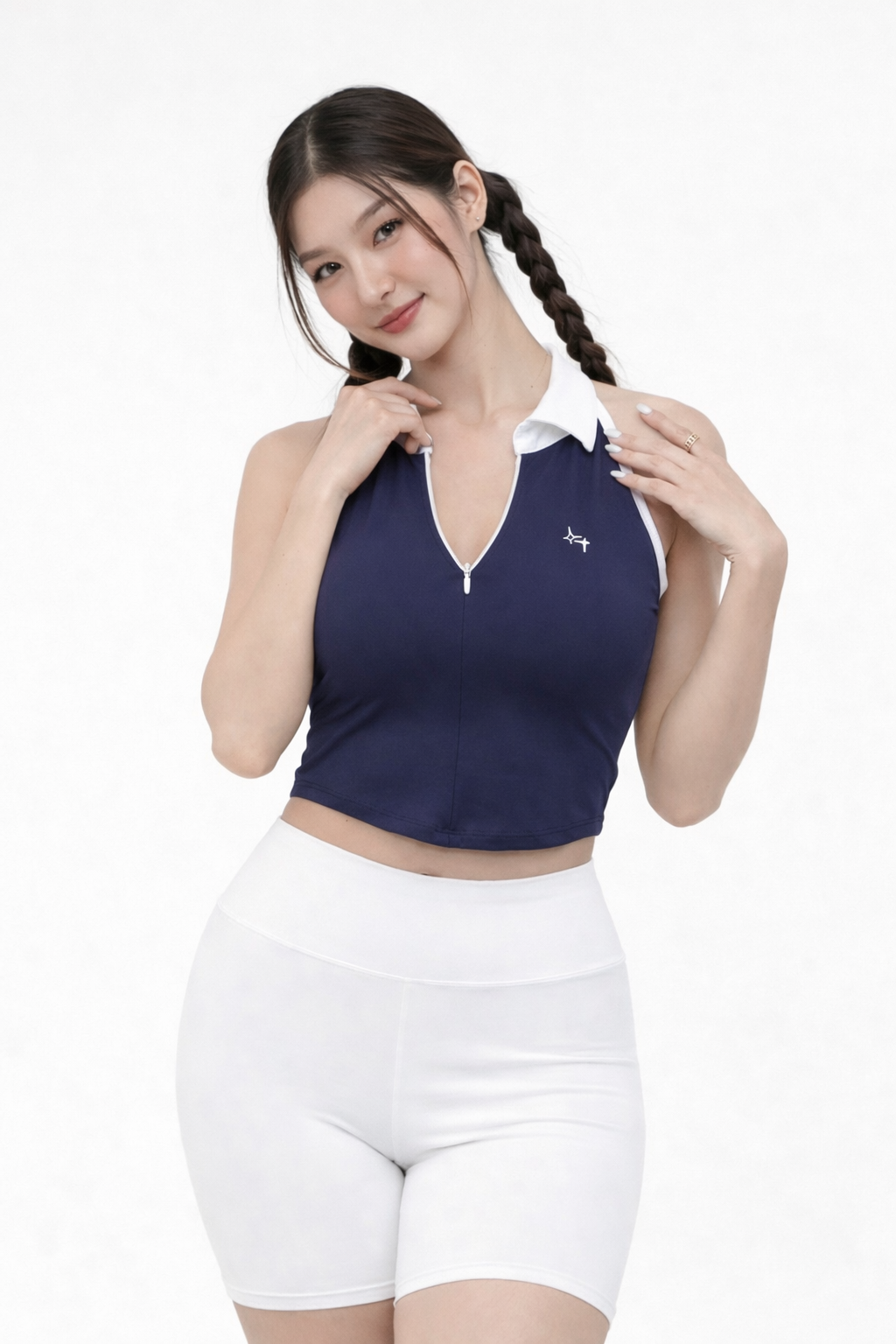 Ava Bicolour Top