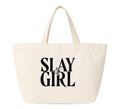 Just Slay Canvas Tote