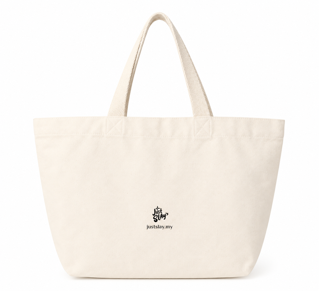 Just Slay Canvas Tote