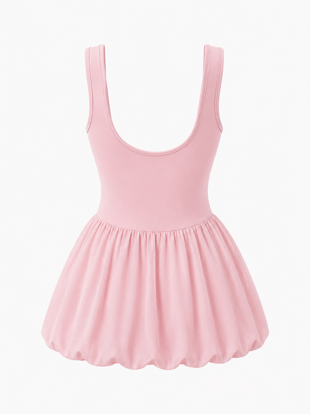 Daisy Puff One-piece Dress