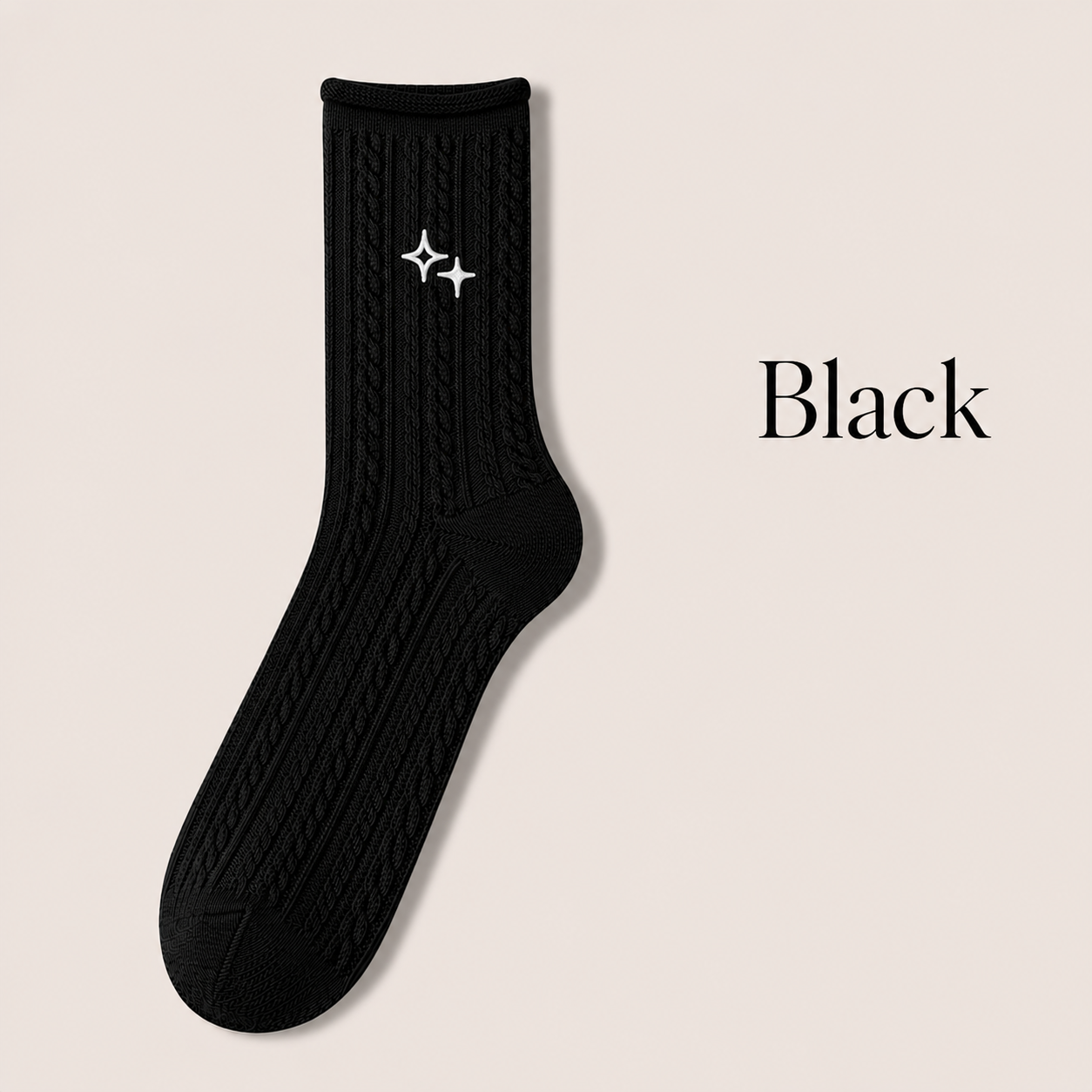 Twist Print Socks