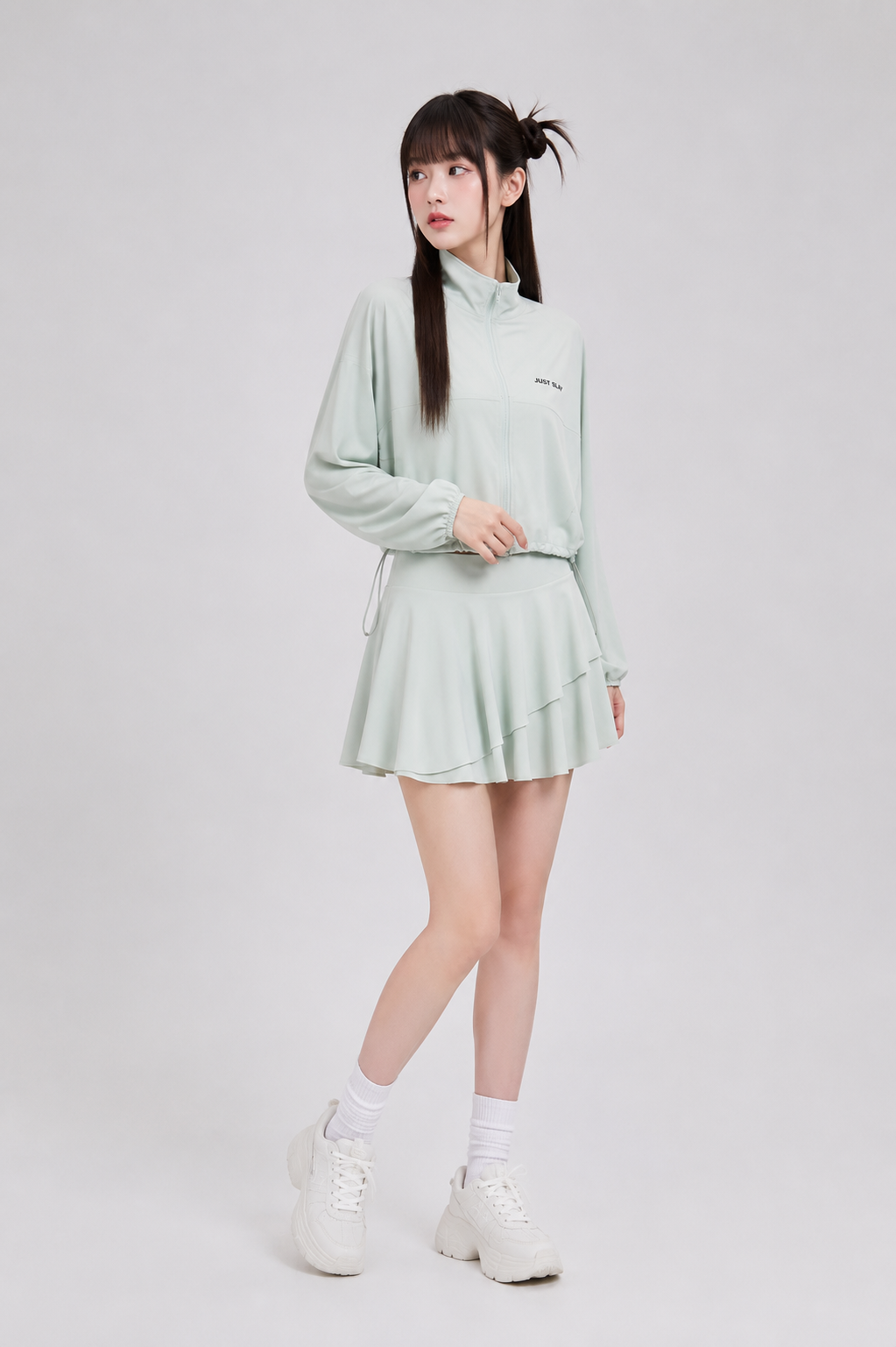 UV Oversized Drawstring Jacket
