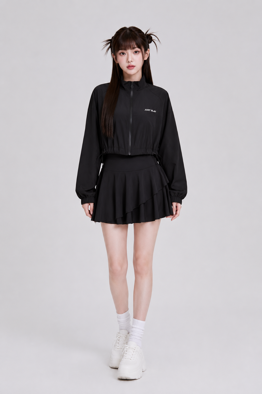 UV Oversized Drawstring Jacket