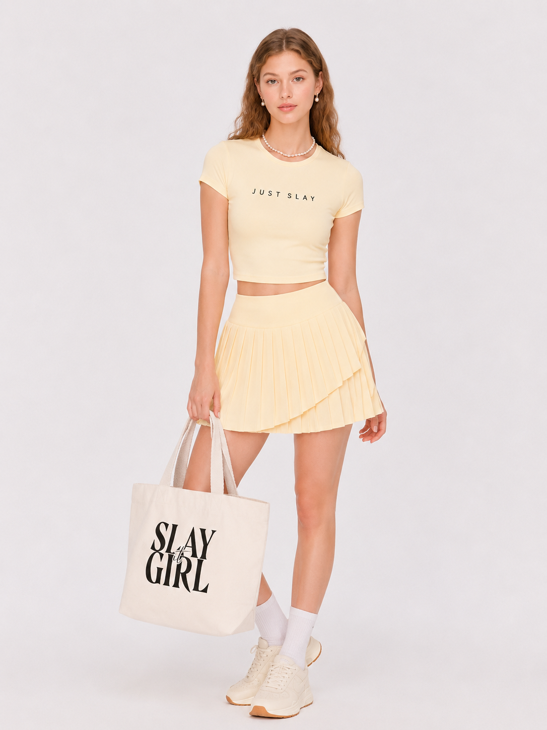 Just Slay Canvas Tote