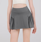 Side Pleated Skirt