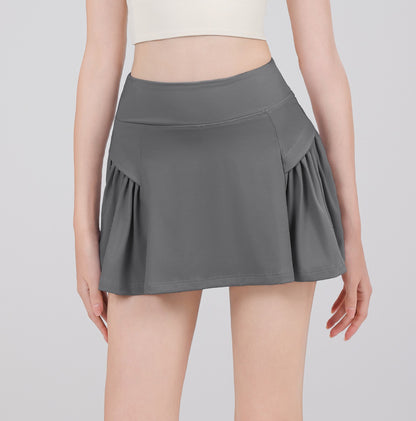 Side Pleated Skirt