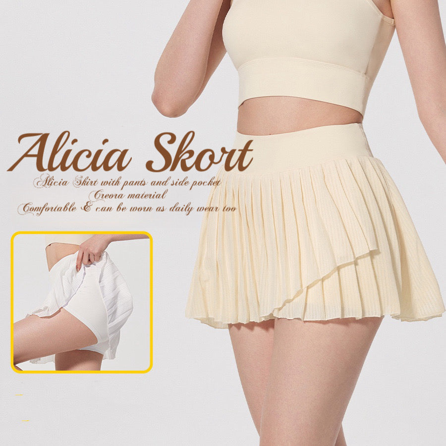 Alicia Asymmetrical Skort