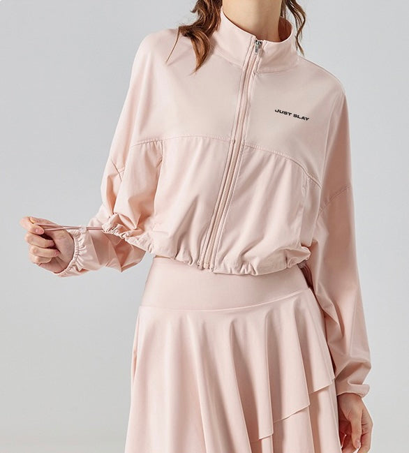 UV Oversized Drawstring Jacket