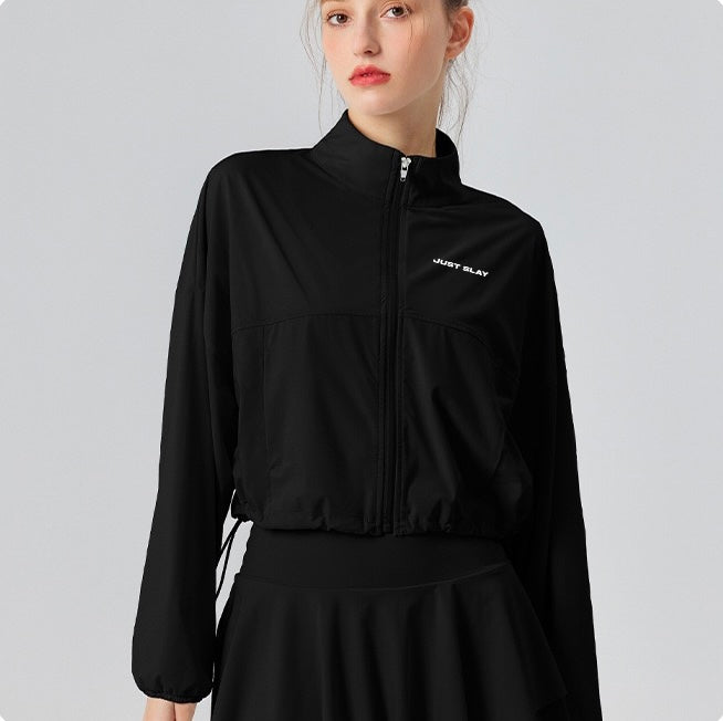 UV Oversized Drawstring Jacket