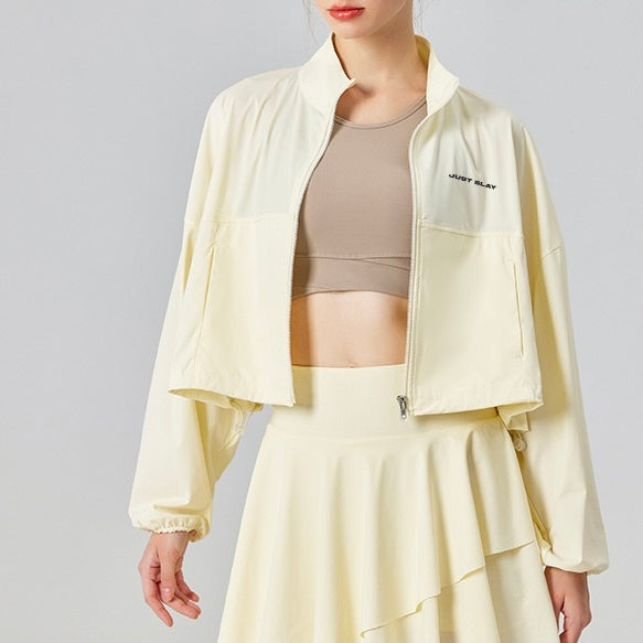 UV Oversized Drawstring Jacket