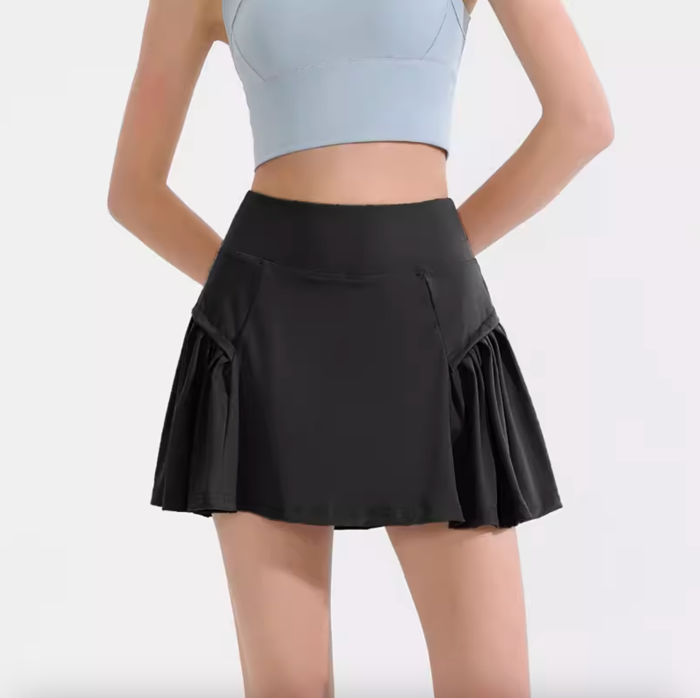 Side Pleated Skirt