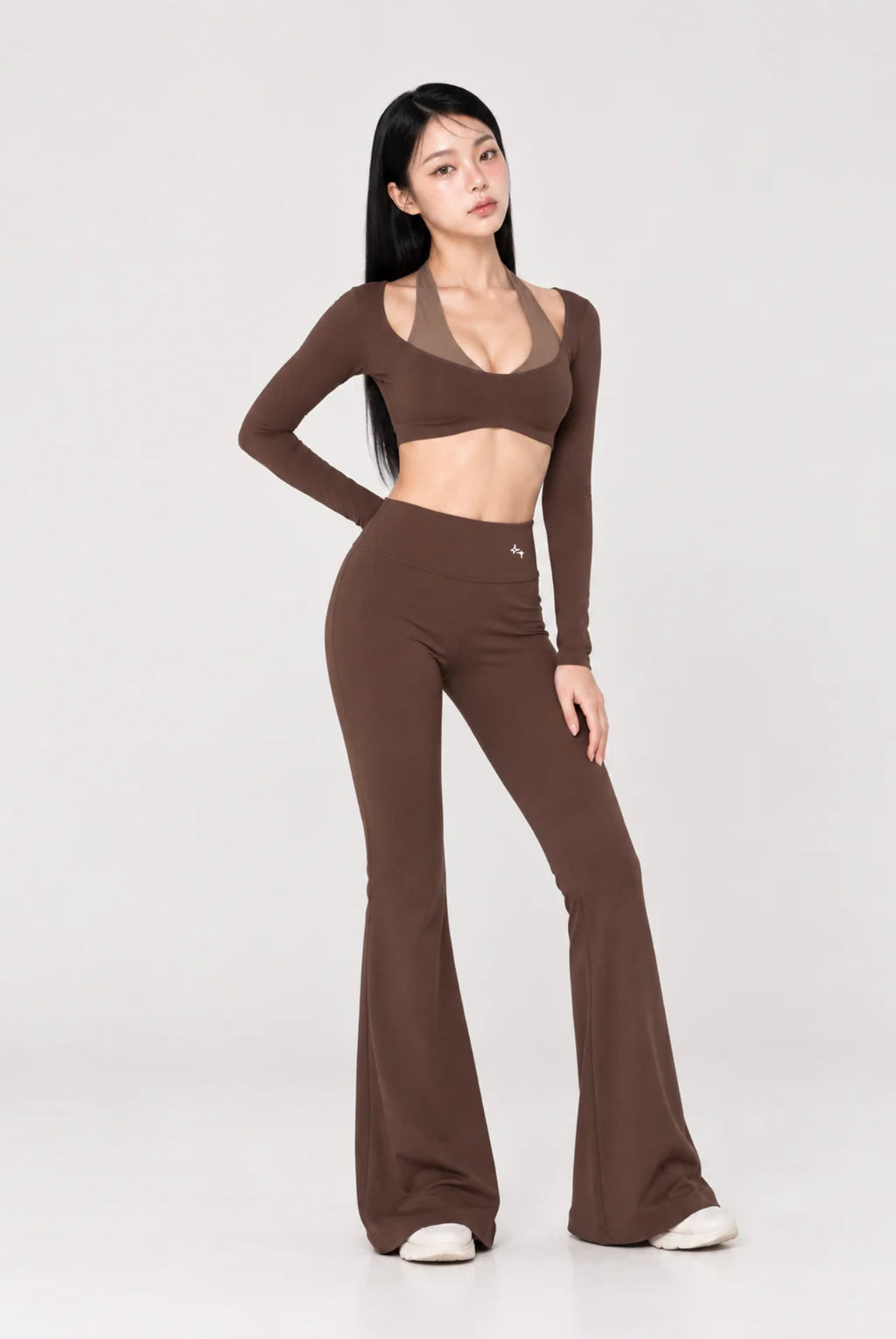 Elara Dual-Layer Crop Top