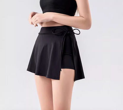 Elegant Wrap Skort