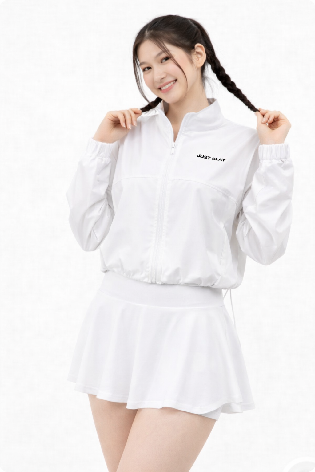 UV Oversized Drawstring Jacket