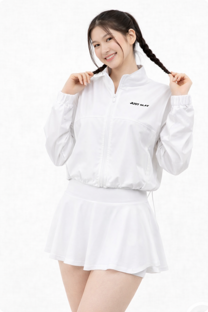 UV Oversized Drawstring Jacket