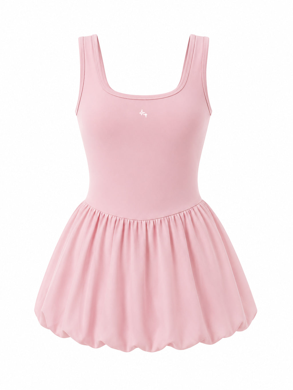 Daisy Puff One-piece Dress