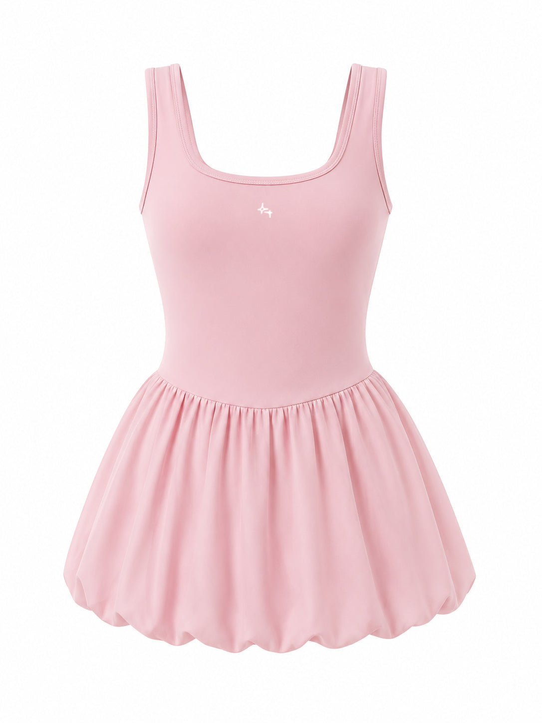 Daisy Puff One-piece Dress