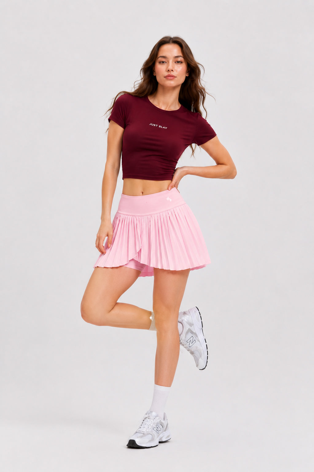 Camille Pleat Skirt